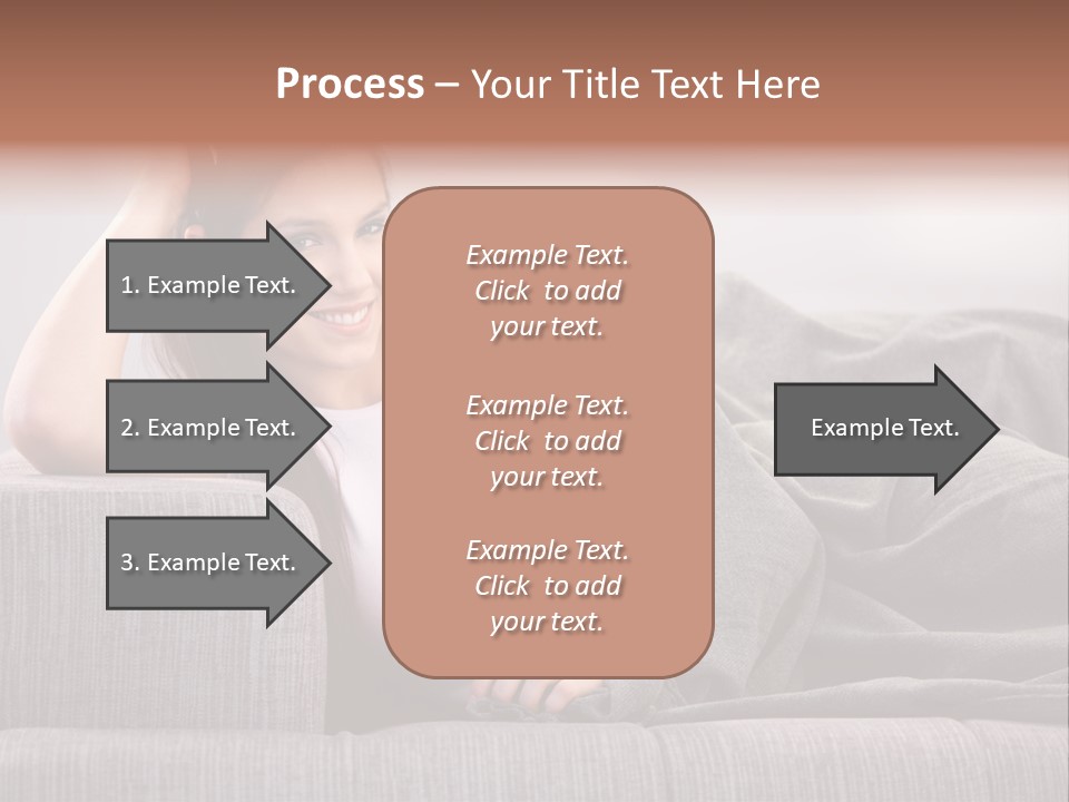 People Pretty Girl PowerPoint Template