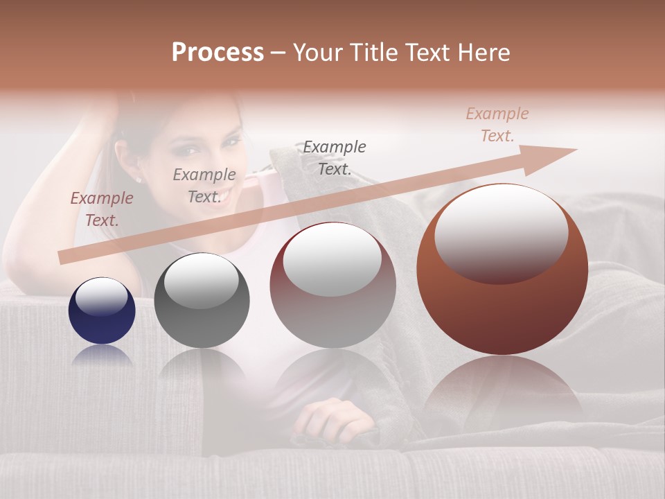 People Pretty Girl PowerPoint Template