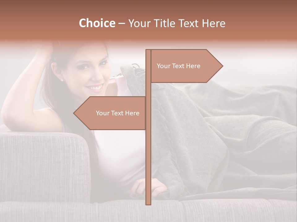 People Pretty Girl PowerPoint Template