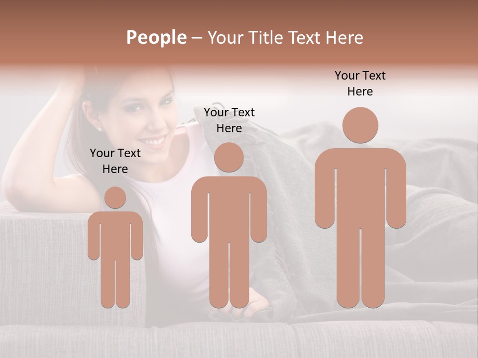 People Pretty Girl PowerPoint Template