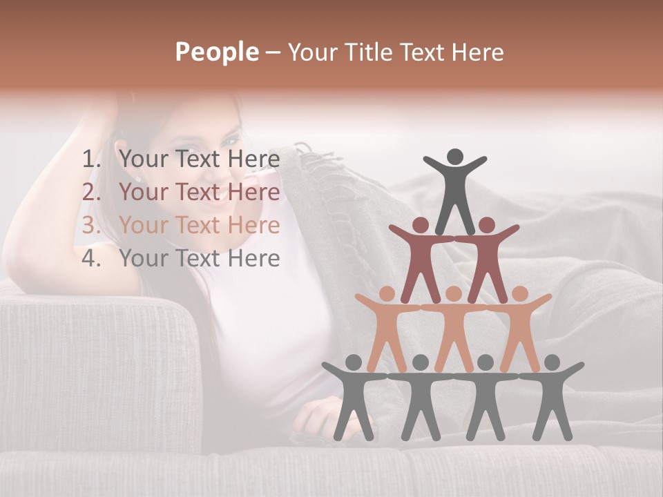 People Pretty Girl PowerPoint Template