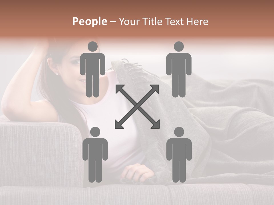 People Pretty Girl PowerPoint Template