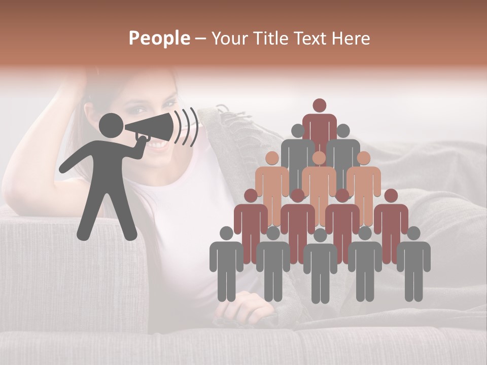 People Pretty Girl PowerPoint Template