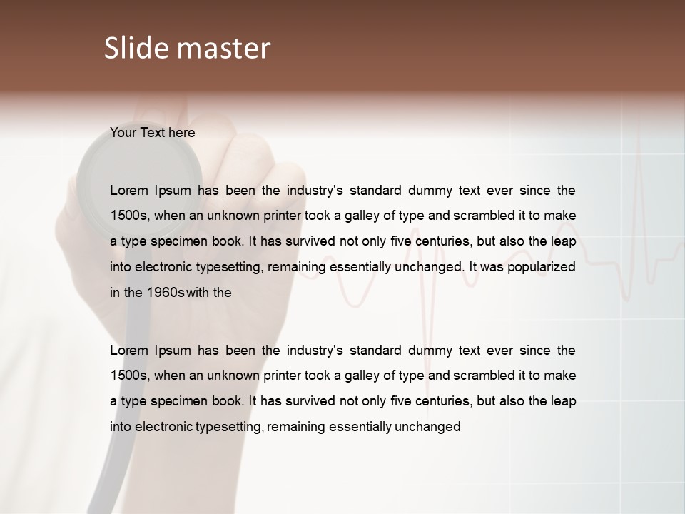 Internet Hold Graphic PowerPoint Template