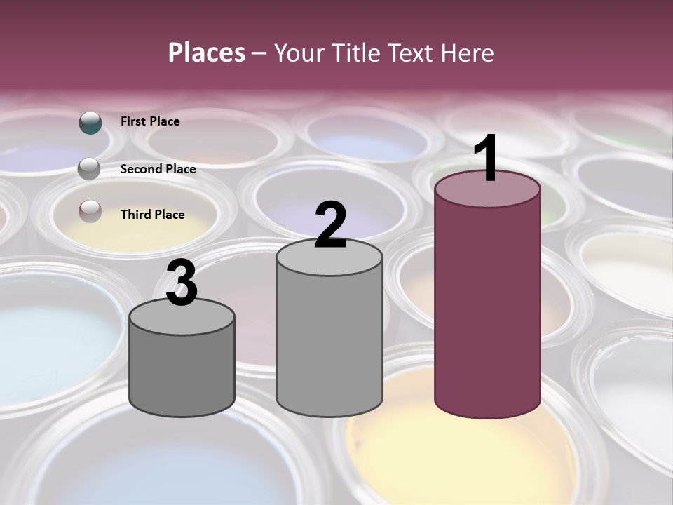 Tin Paint Home Improvement PowerPoint Template