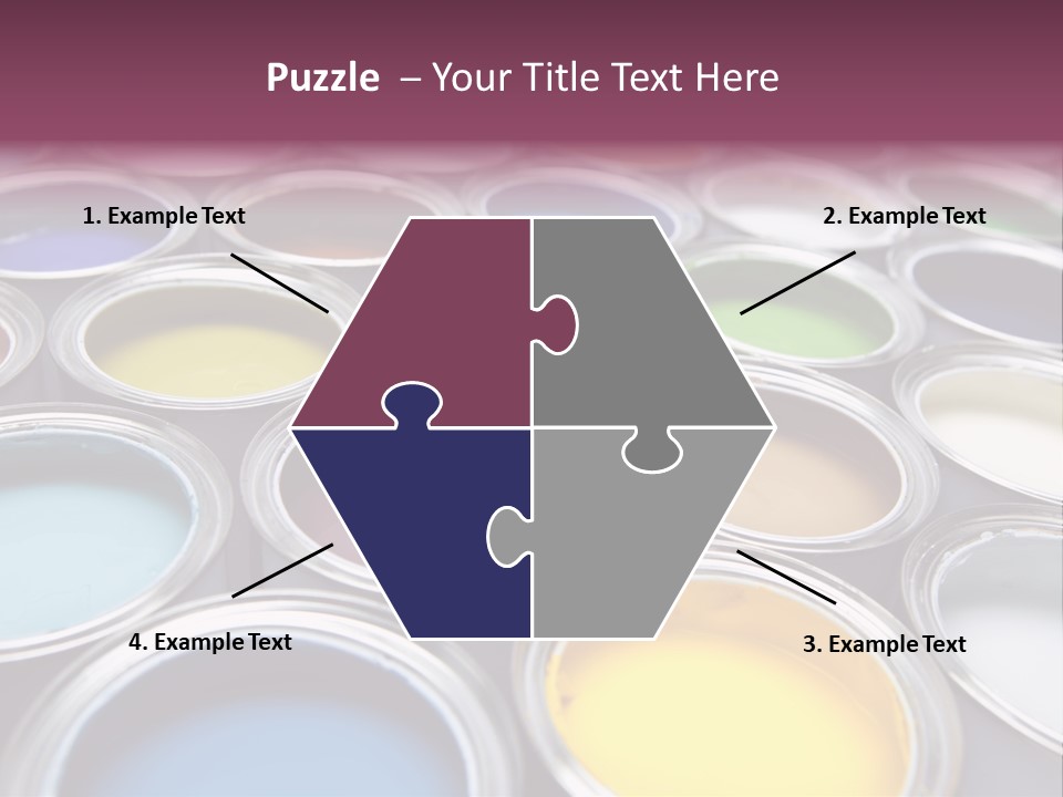 Tin Paint Home Improvement PowerPoint Template