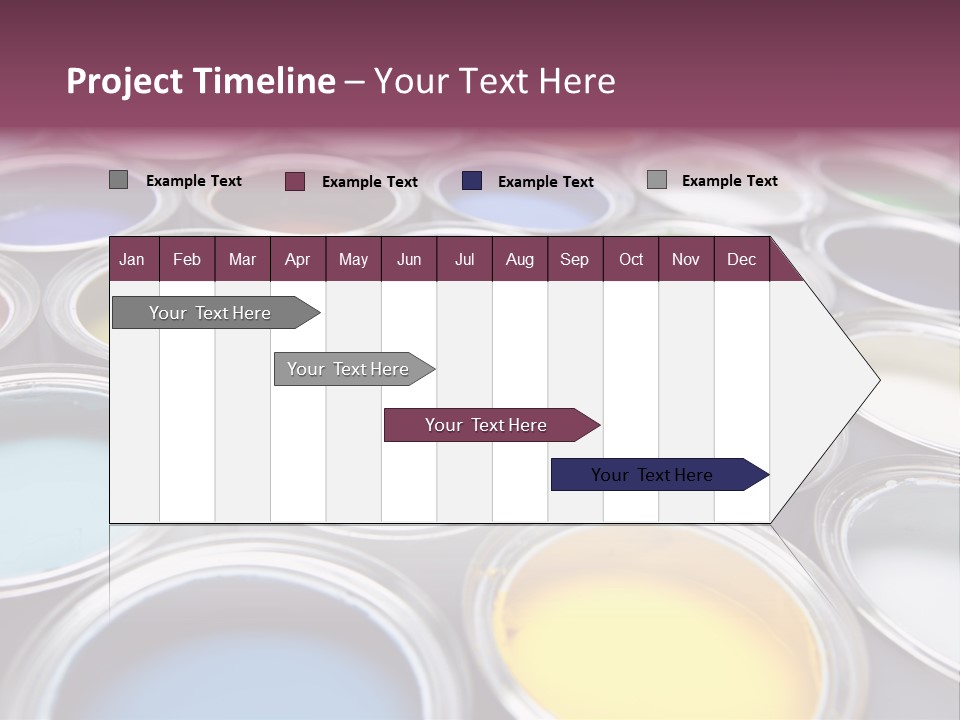 Tin Paint Home Improvement PowerPoint Template