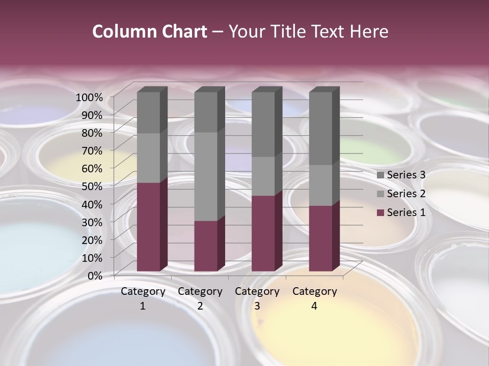 Tin Paint Home Improvement PowerPoint Template