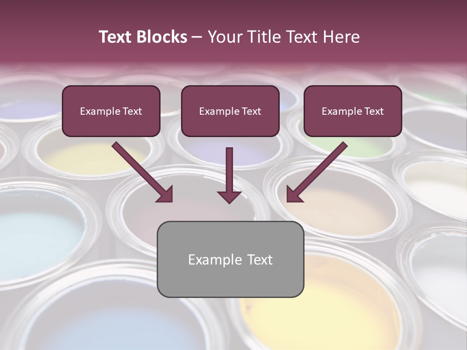 Tin Paint Home Improvement PowerPoint Template