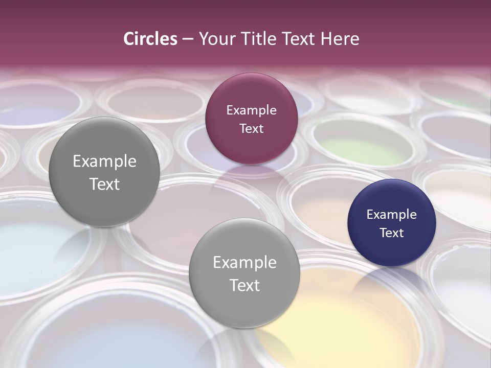 Tin Paint Home Improvement PowerPoint Template