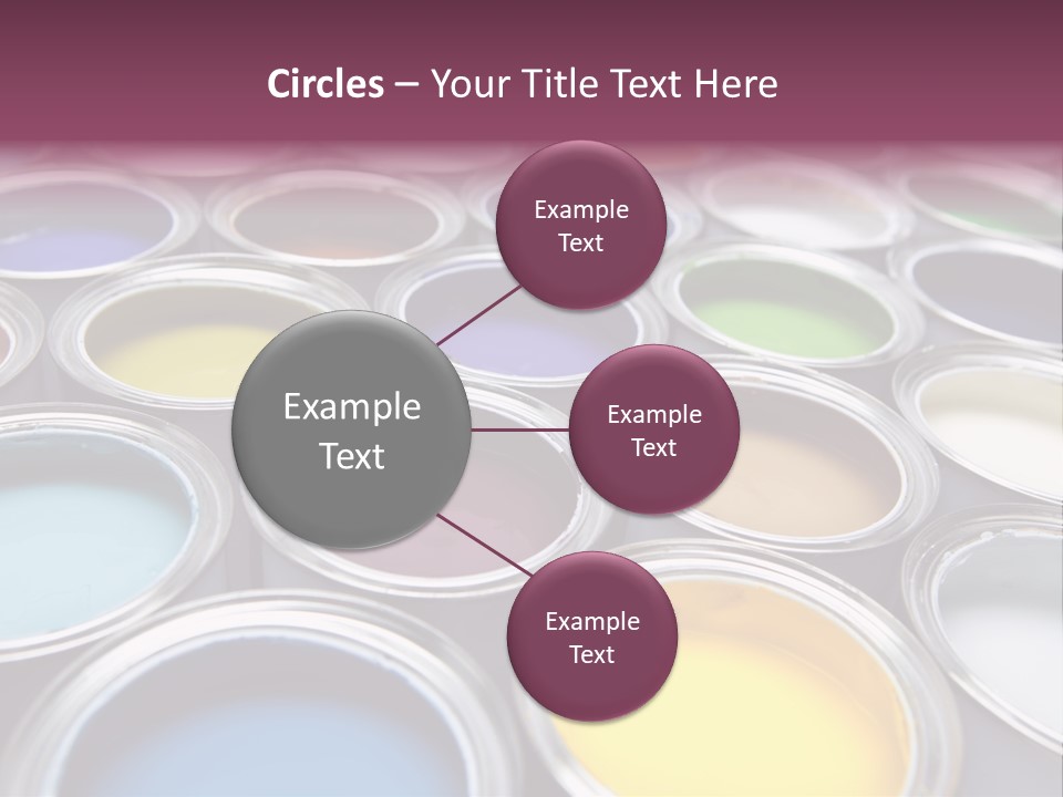 Tin Paint Home Improvement PowerPoint Template