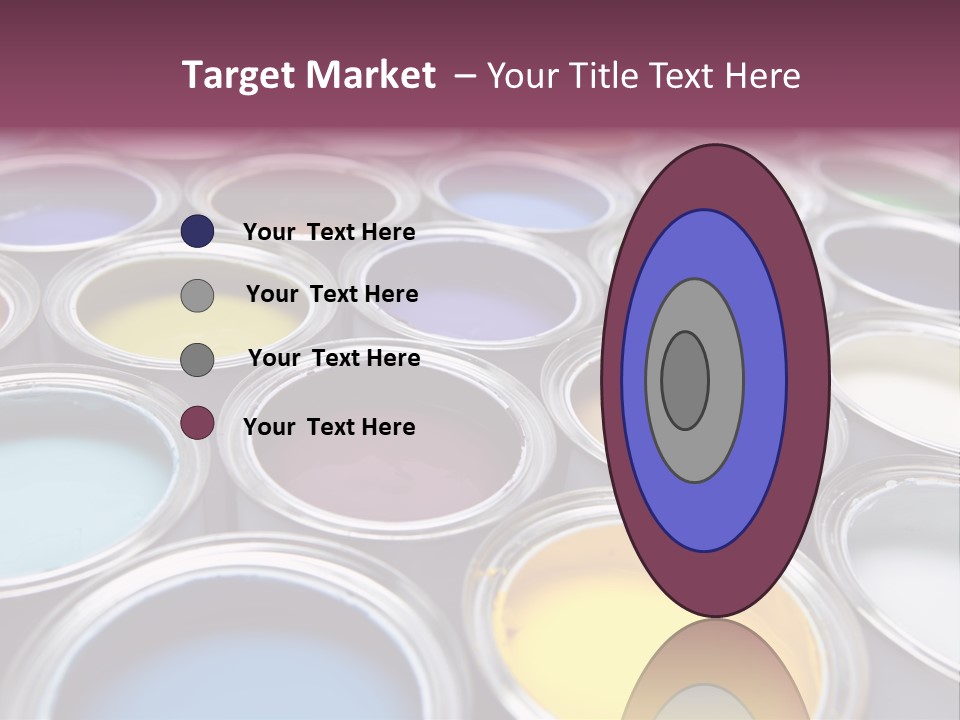 Tin Paint Home Improvement PowerPoint Template