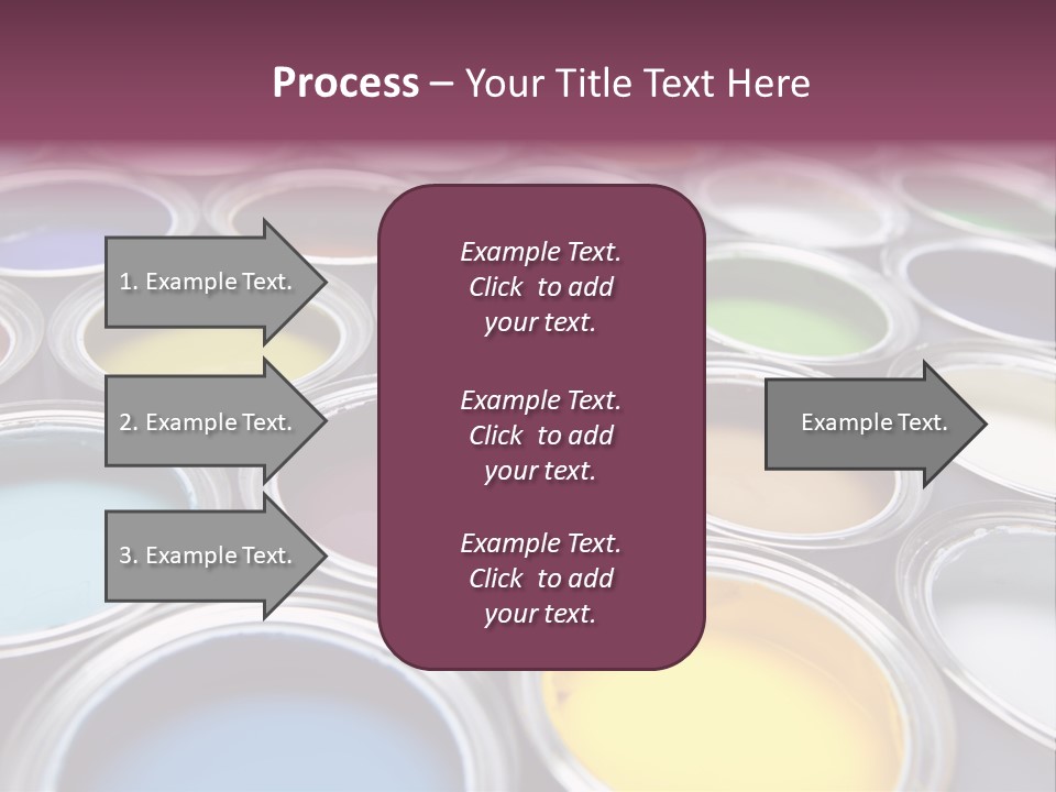 Tin Paint Home Improvement PowerPoint Template