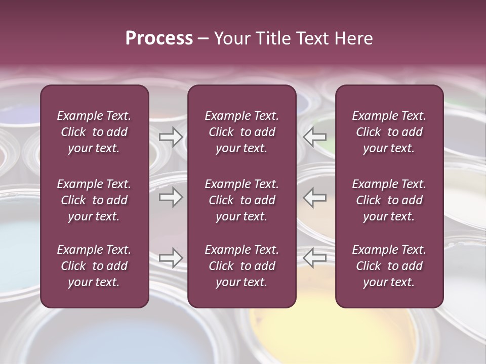 Tin Paint Home Improvement PowerPoint Template