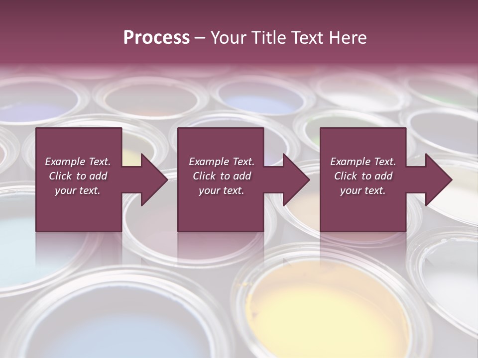 Tin Paint Home Improvement PowerPoint Template