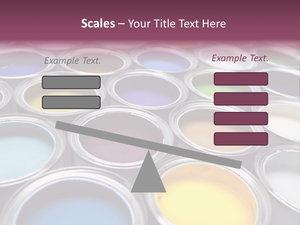 Tin Paint Home Improvement PowerPoint Template