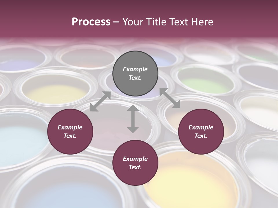 Tin Paint Home Improvement PowerPoint Template