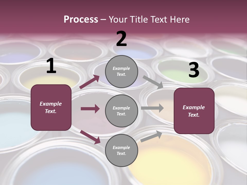 Tin Paint Home Improvement PowerPoint Template