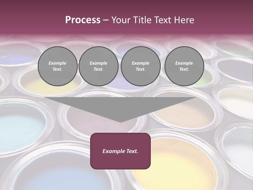 Tin Paint Home Improvement PowerPoint Template