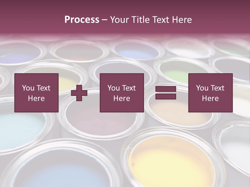 Tin Paint Home Improvement PowerPoint Template