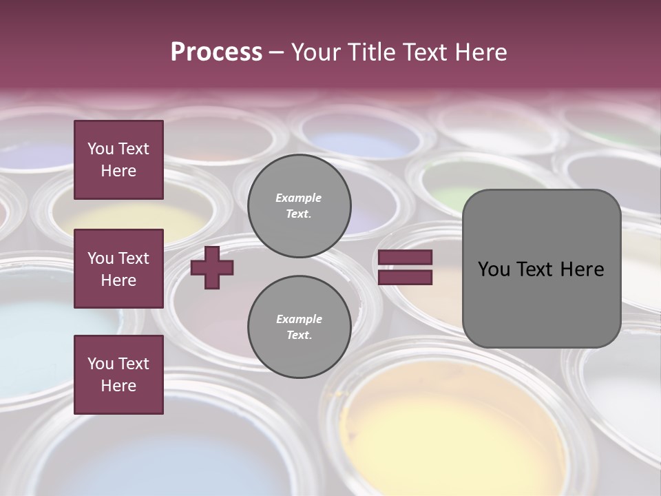 Tin Paint Home Improvement PowerPoint Template