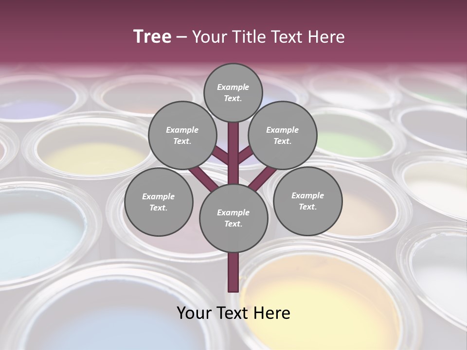 Tin Paint Home Improvement PowerPoint Template