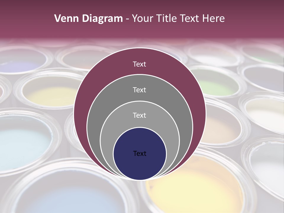 Tin Paint Home Improvement PowerPoint Template