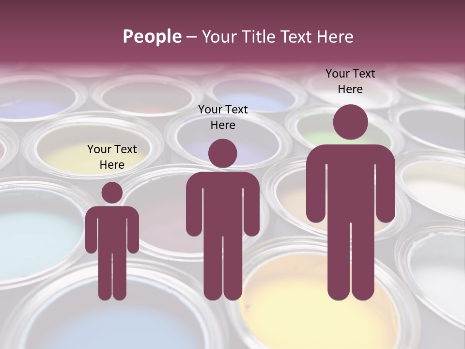 Tin Paint Home Improvement PowerPoint Template