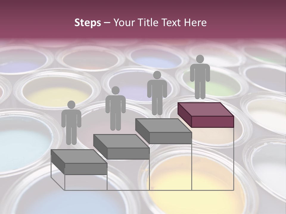 Tin Paint Home Improvement PowerPoint Template