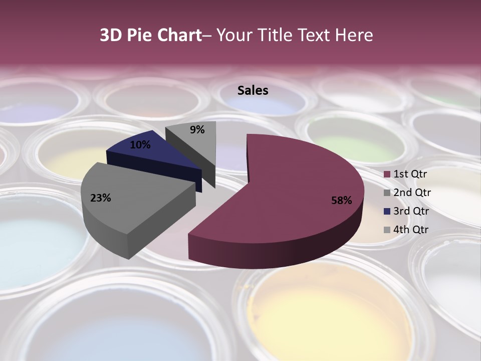 Tin Paint Home Improvement PowerPoint Template