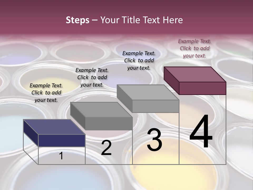 Tin Paint Home Improvement PowerPoint Template