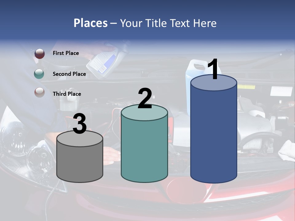 Hood Motor Engine PowerPoint Template