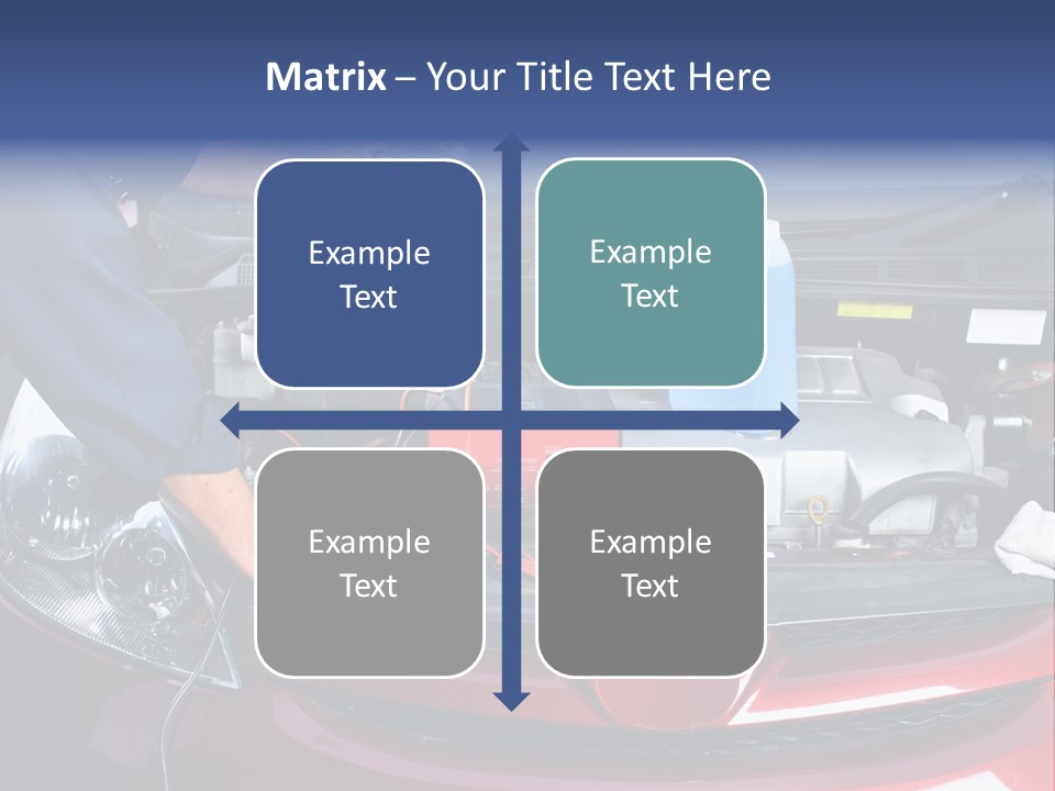 Hood Motor Engine PowerPoint Template