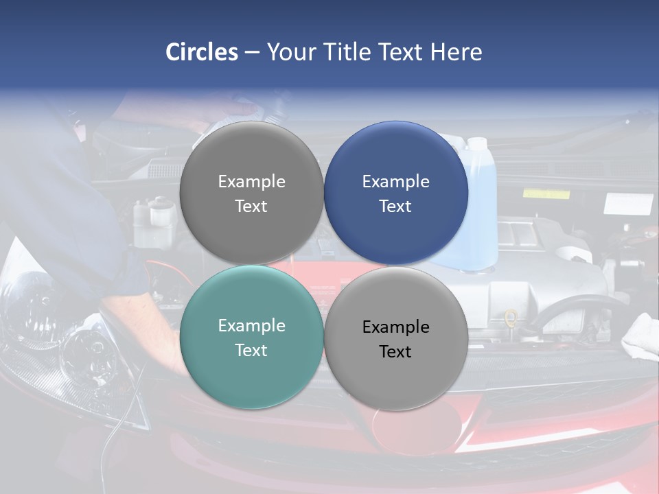 Hood Motor Engine PowerPoint Template