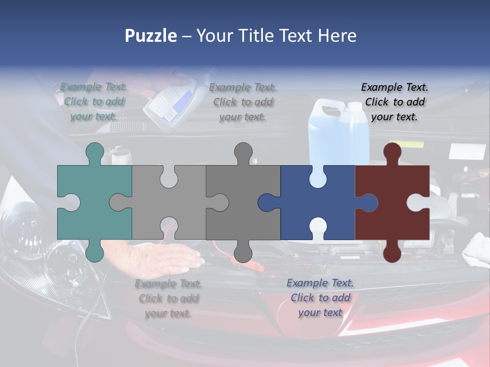 Hood Motor Engine PowerPoint Template