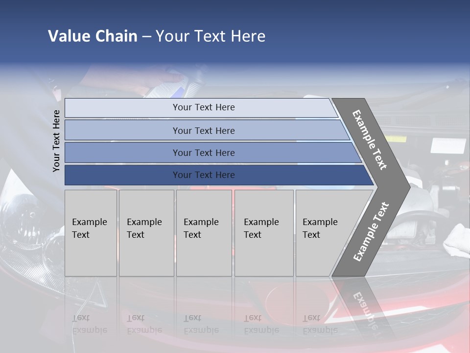 Hood Motor Engine PowerPoint Template