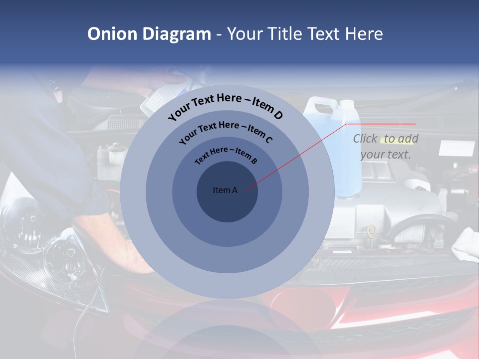 Hood Motor Engine PowerPoint Template