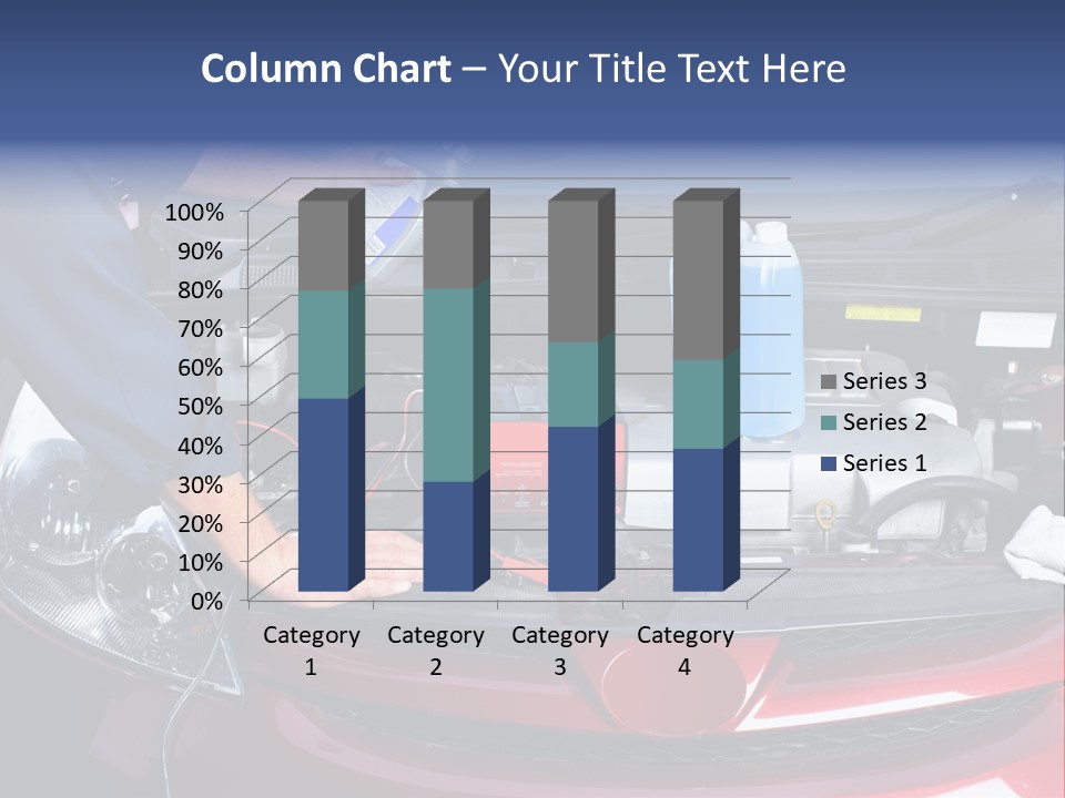 Hood Motor Engine PowerPoint Template