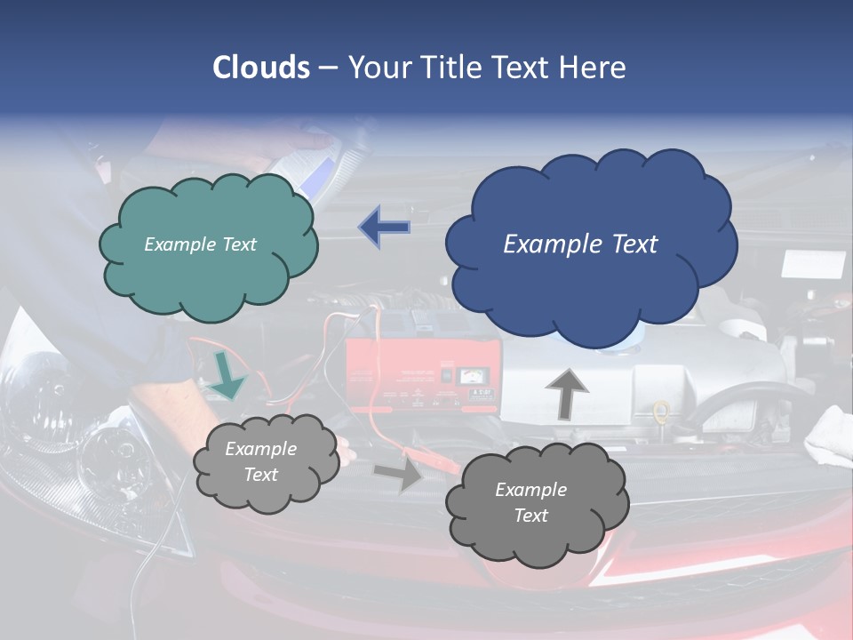Hood Motor Engine PowerPoint Template