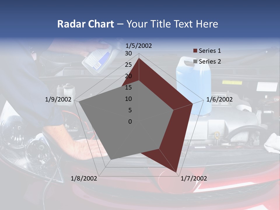 Hood Motor Engine PowerPoint Template