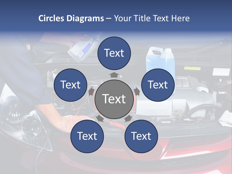 Hood Motor Engine PowerPoint Template
