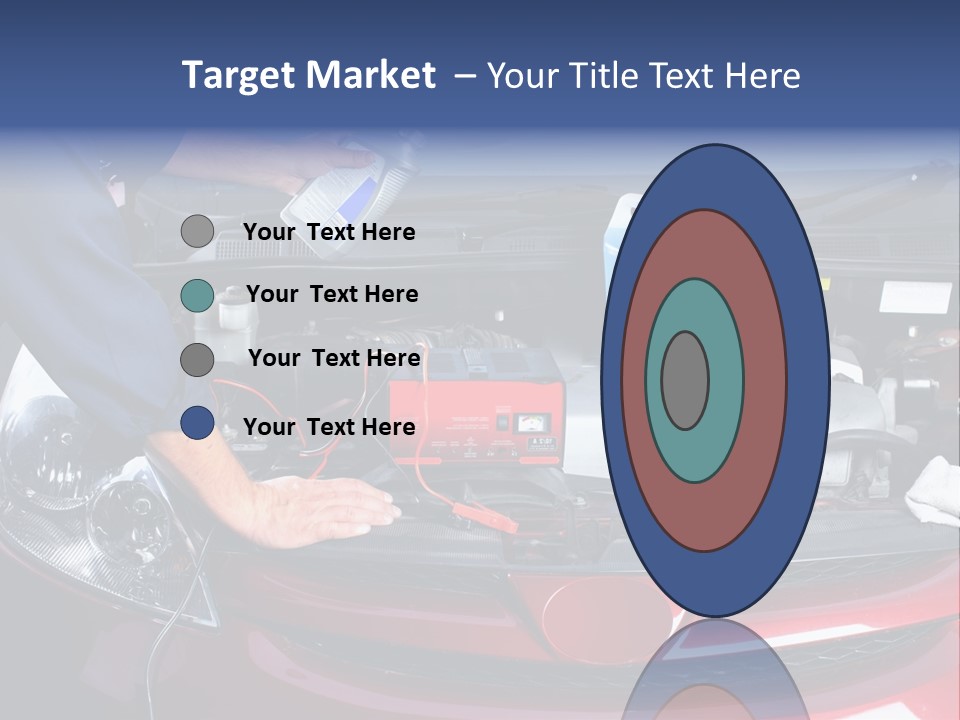 Hood Motor Engine PowerPoint Template