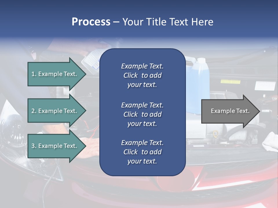 Hood Motor Engine PowerPoint Template