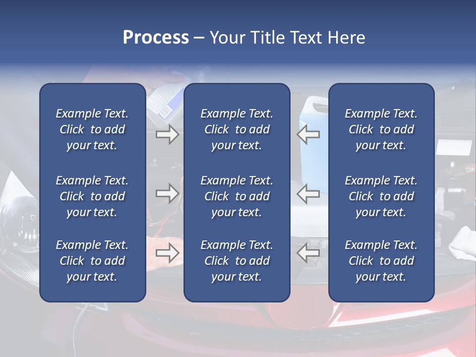 Hood Motor Engine PowerPoint Template