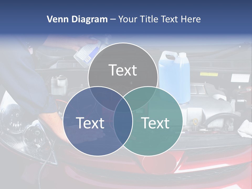 Hood Motor Engine PowerPoint Template