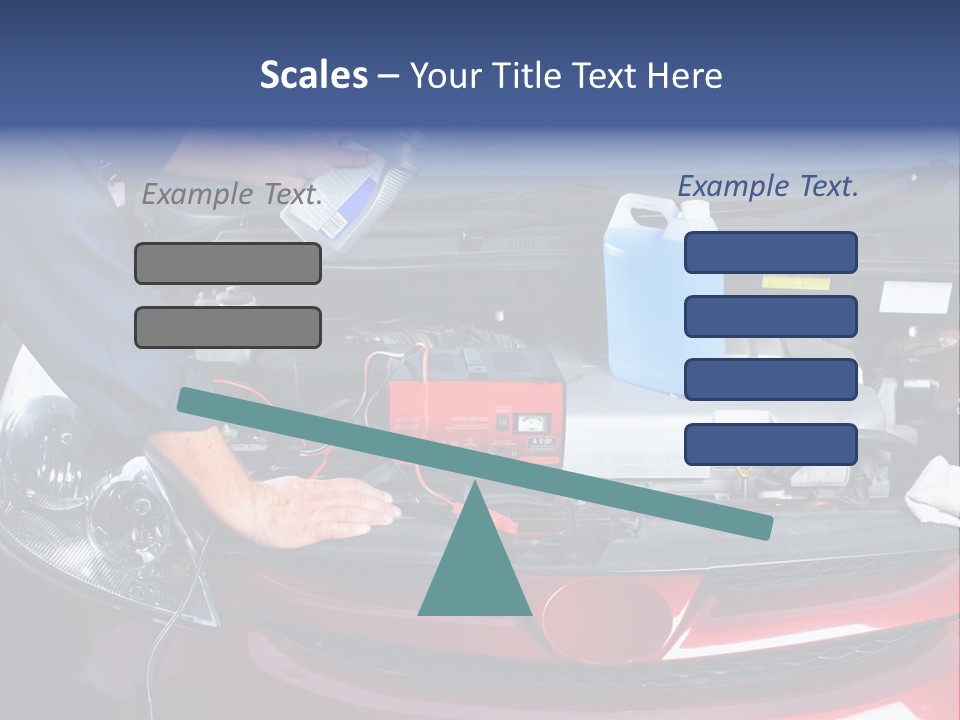 Hood Motor Engine PowerPoint Template