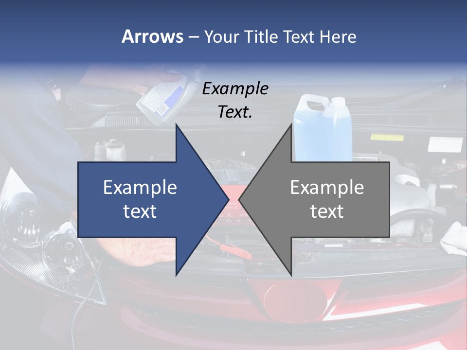 Hood Motor Engine PowerPoint Template