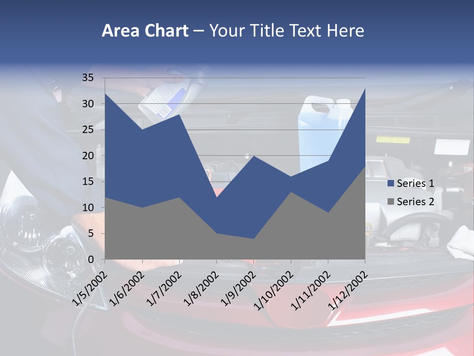 Hood Motor Engine PowerPoint Template