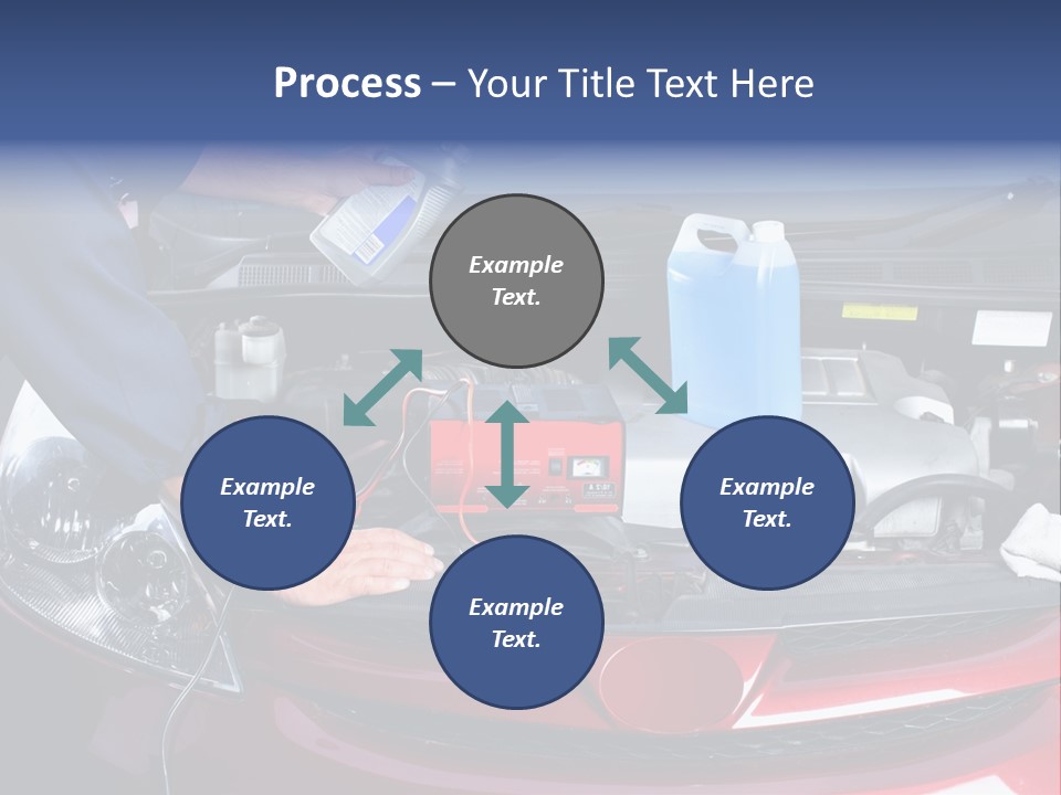 Hood Motor Engine PowerPoint Template