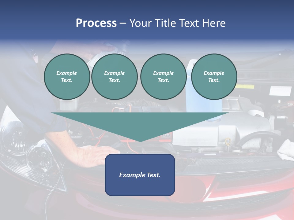 Hood Motor Engine PowerPoint Template